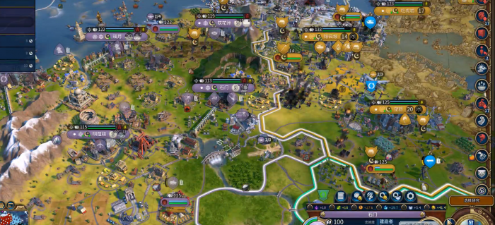 文明6好战程度怎么看1