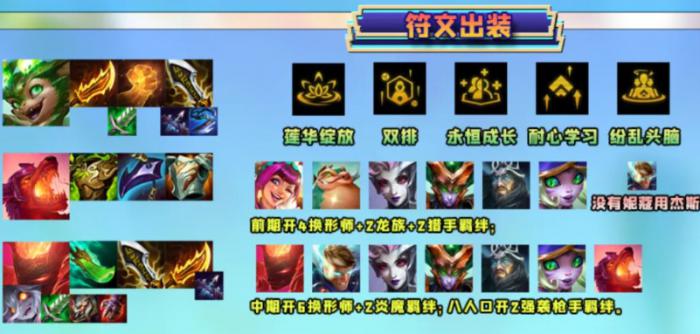 金铲铲之战s13换形龙炎枪怎么玩1