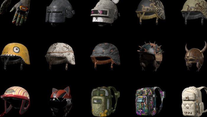 绝地求生护具有哪些1