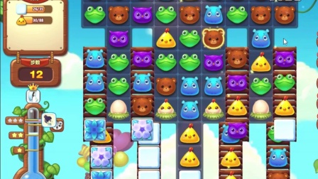 开心消消乐第1692关该如何解开3