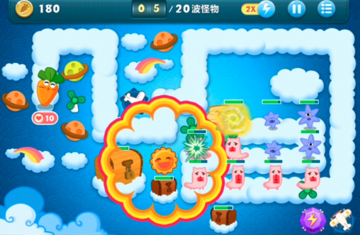 保卫萝卜终极挑战28关怎么过2