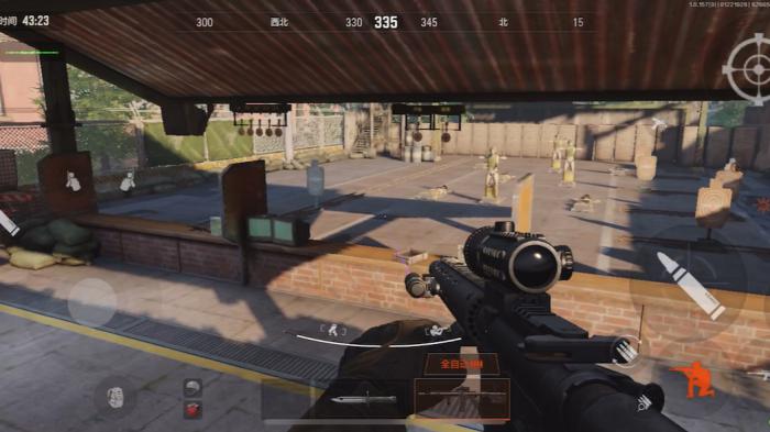 暗区突围训练场怎么练习2