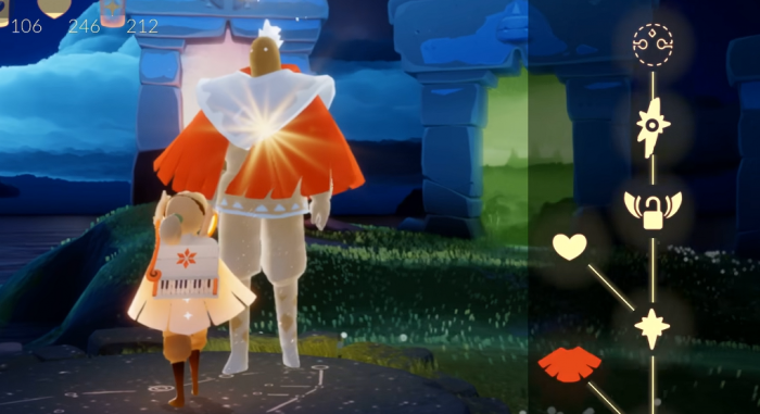 光遇里的黑脸怎么弄2