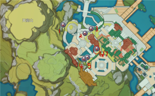 原神霓裳花在哪采集1